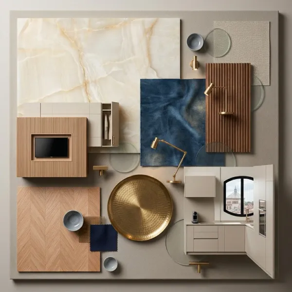 Moodboard materiali