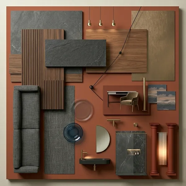 Moodboard materiali