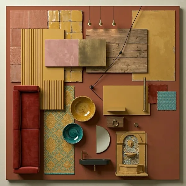 Moodboard materiali