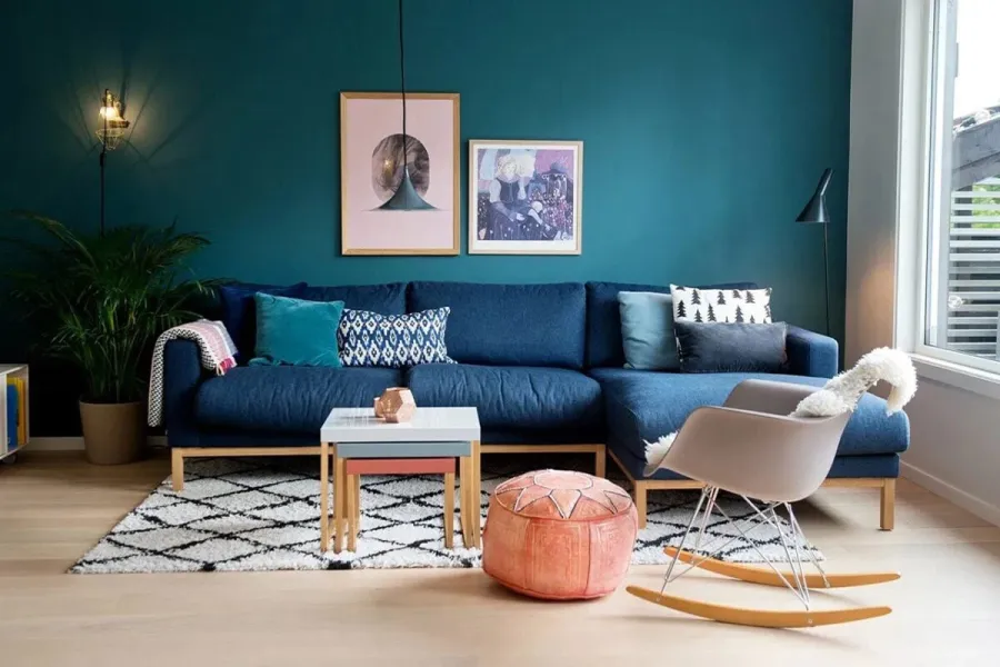Come scegliere e abbinare i colori delle pareti di casa